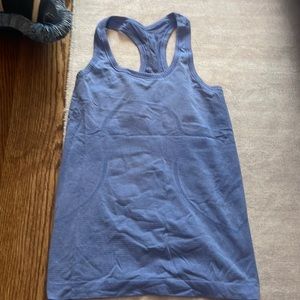 Lululemon swiftly tech racerback size 4 blue